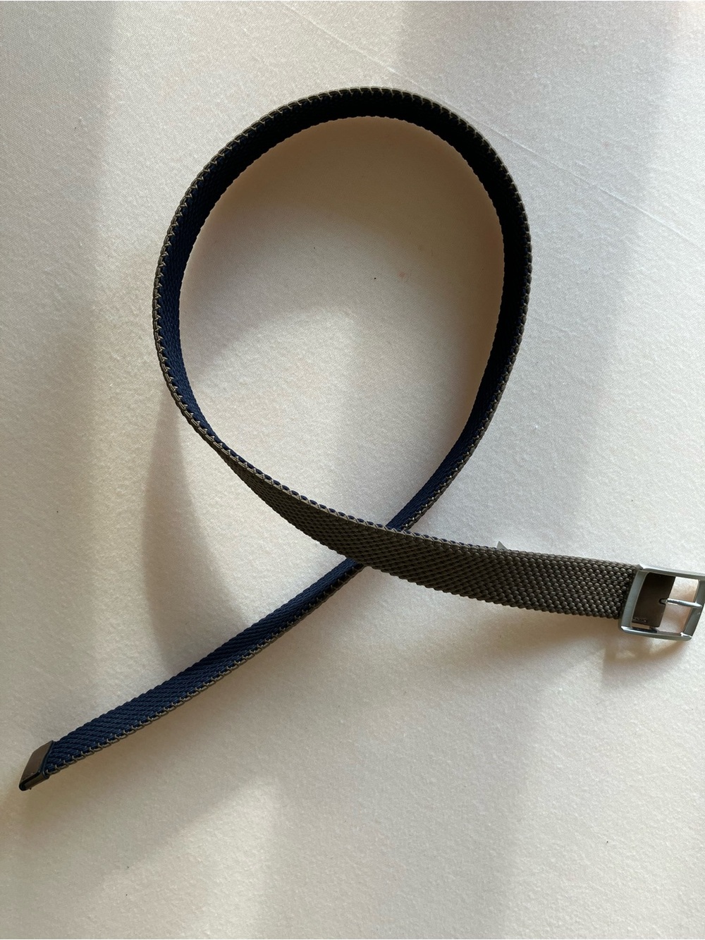 Men's Textured Webbing Belt